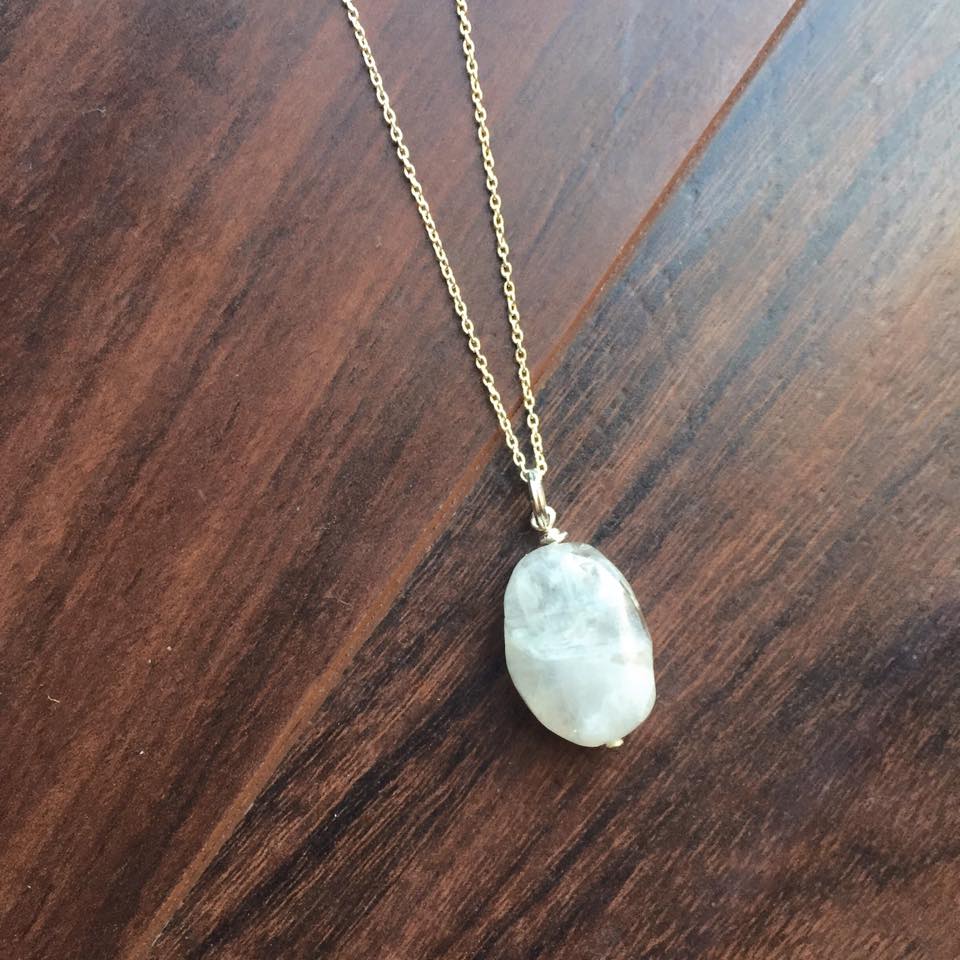 necklacemoonstone Little Bird Soul